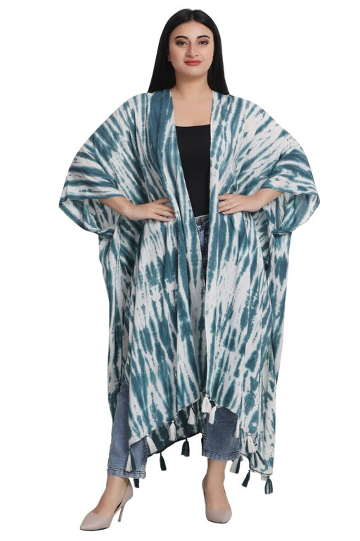 Tie Dye Beach Cover-Up Kimono 22035 - Advance Apparels Wholesale-C1-One Size Fits Most-22035C1One Size Fits Most